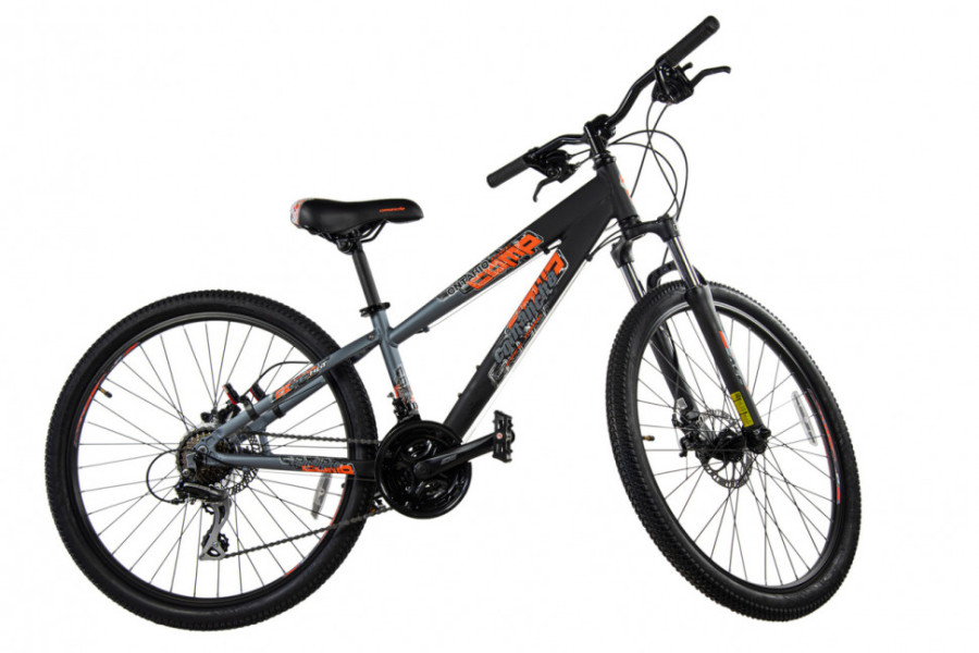 Велосипед Comanche Ontario Comp Disc 1.2 15", чорний-сірий