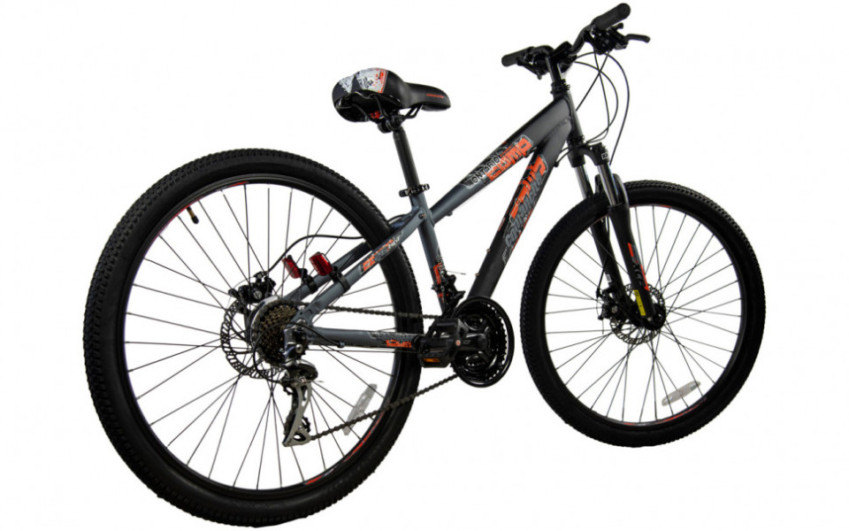 Велосипед Comanche Ontario Comp Disc 1.2 15", чорний-сірий