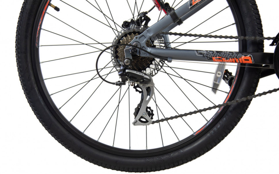 Велосипед Comanche Ontario Comp Disc 1.2 15", чорний-сірий