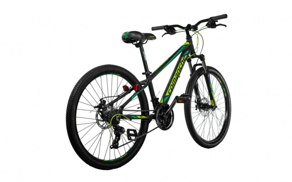 Велосипед Comanche Ontario Disc 15", чорний-зелений