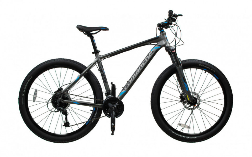 Велосипед Comanche Backfire 27 19", сірий-синій