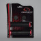 Ручки керма TOKEN TK9881-DL BLK-RED
