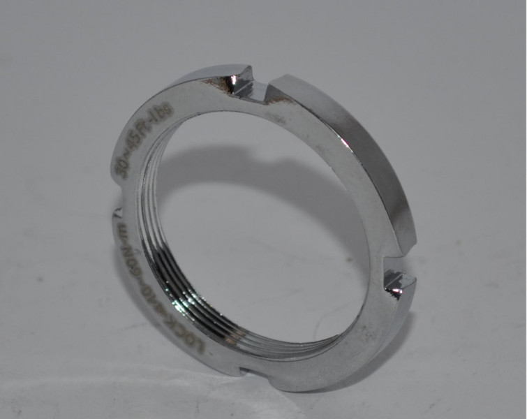 Затиск зірки Novatec Track Hub Lockring, сріблястий