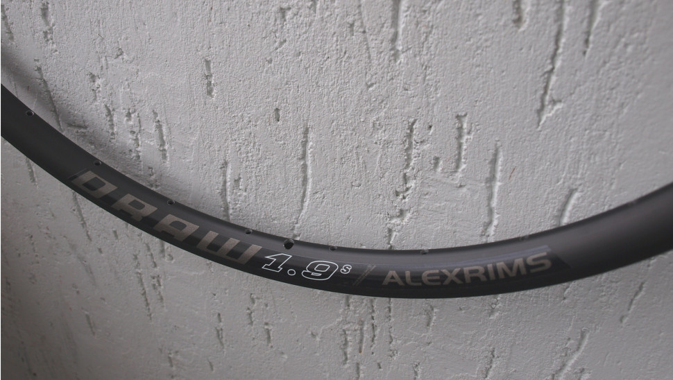 Обод Alexrims Draw 1.9S 700C 32 FV, черный