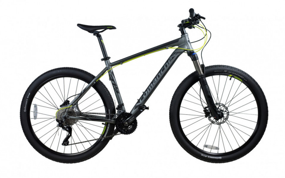 Велосипед Comanche Maxima 27 20.5", сірий-жовтий