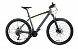 Велосипед Comanche Maxima 27 20.5", сірий-жовтий