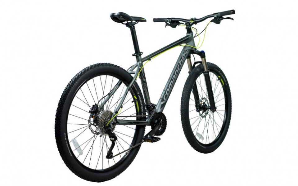 Велосипед Comanche Maxima 27 20.5", сірий-жовтий