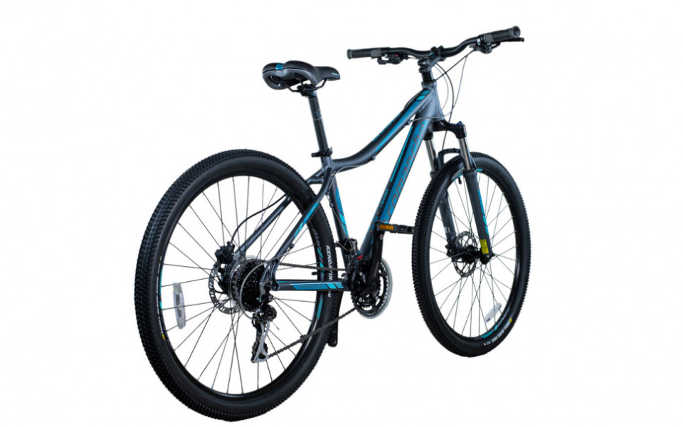Велосипед Comanche Orinoco 27 L Comp 16", сірий-бірюзовий
