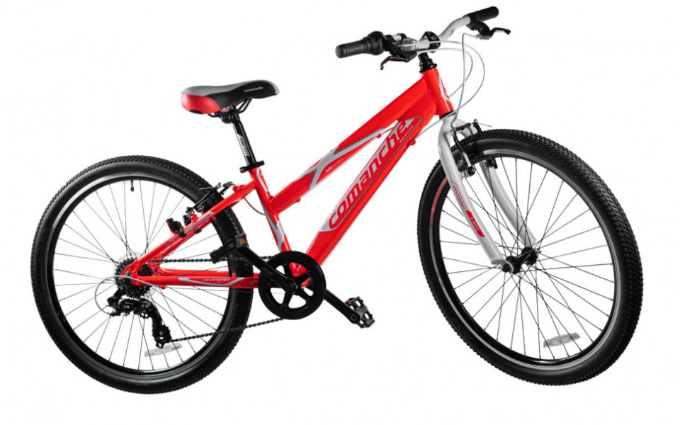 Велосипед Comanche Ontario L 13", красный-белый