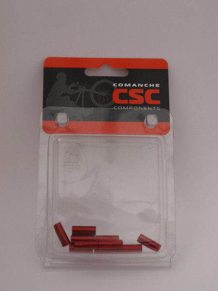 Наконечник CSC END CUP BR-5-AL CNC 10PC, красный