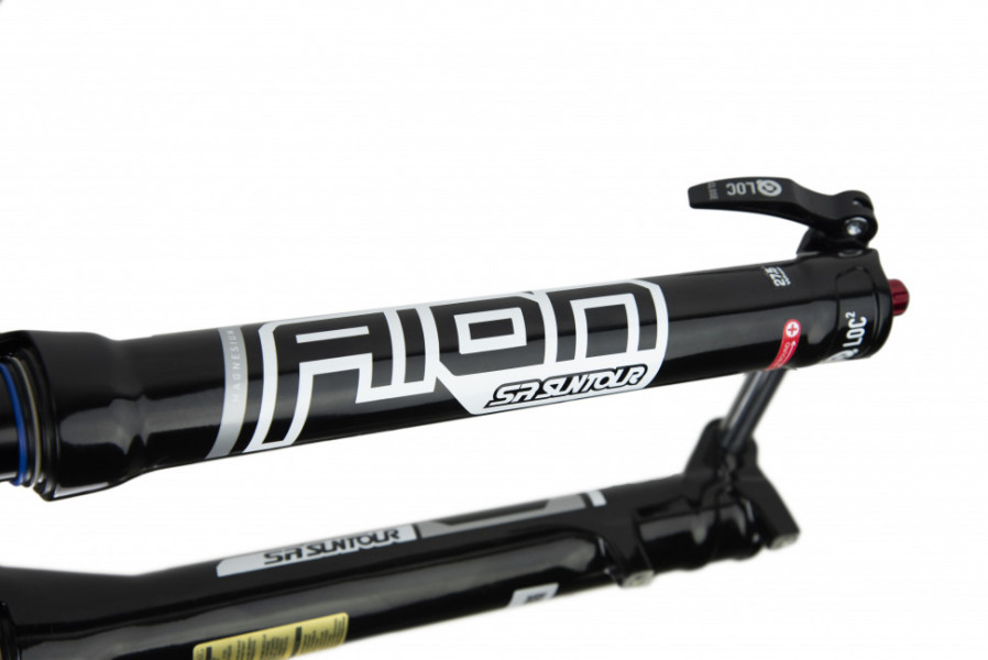 Вилка SR Suntour SF17 Aion DS LO R CTS 15QLC32 27.5" 160, чорний