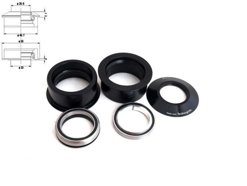 Рульова колонка Tange Seiki IA-OPFZSR, чорний