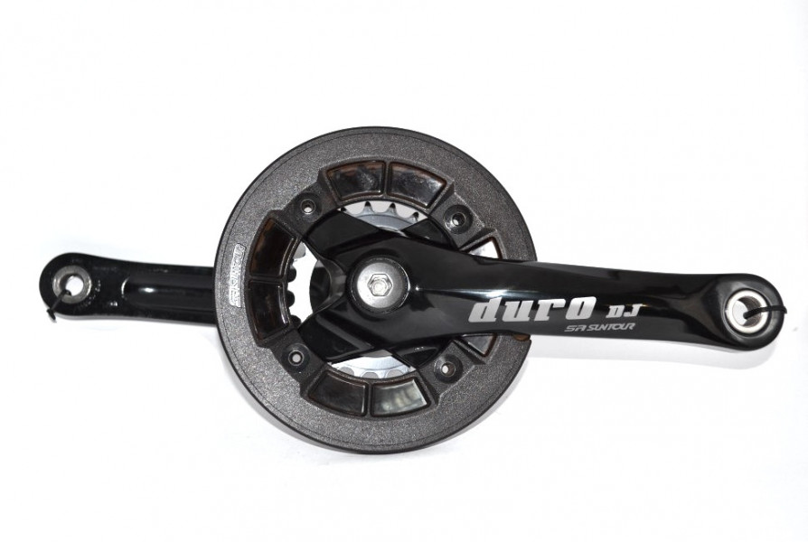 Шатун SR Suntour CW10 Duro DJ D BAG 175 32/22, чорний