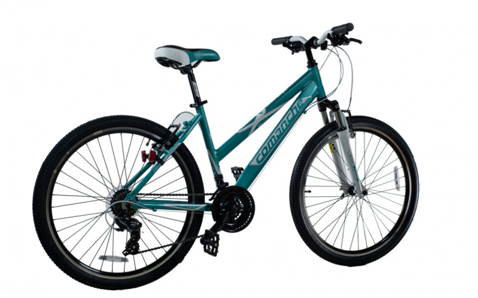 Велосипед Comanche Ontario Sport L 17", бірюзовий-білий