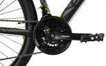 Велосипед Comanche Prairie 27 Disc 16", черный-желтый