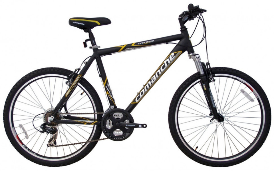 Велосипед Comanche Ontario Sport M 1.0 20.5", черный-желтый