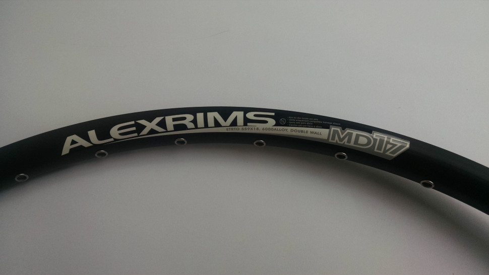 Обід Alexrims MD17 26" 36 AV SSE, чорний
