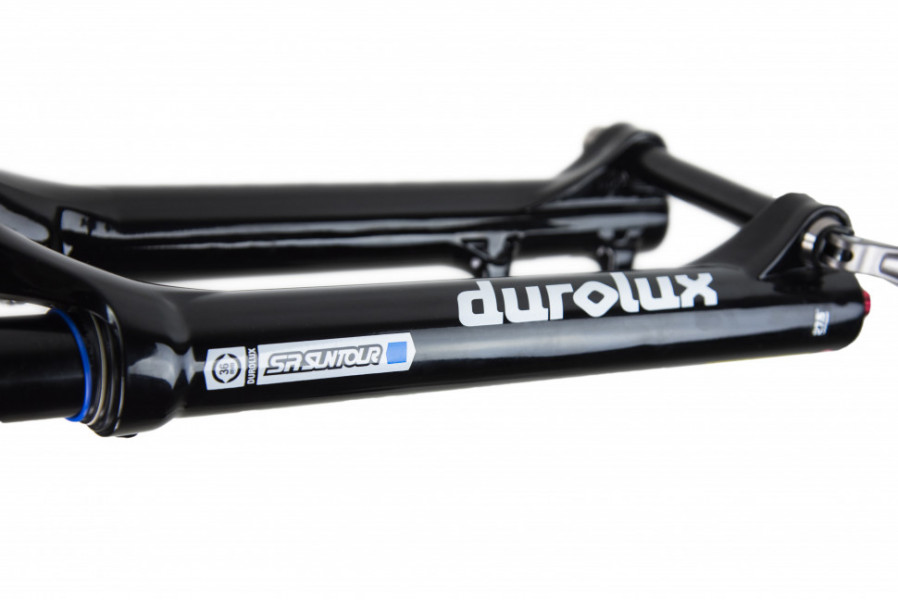 Вилка SR Suntour SF17 Durolux RC2 PCS 20QLC 27.5" 180, чорний
