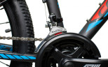 Велосипед Comanche Areco Disc 14", черный-оранжевый