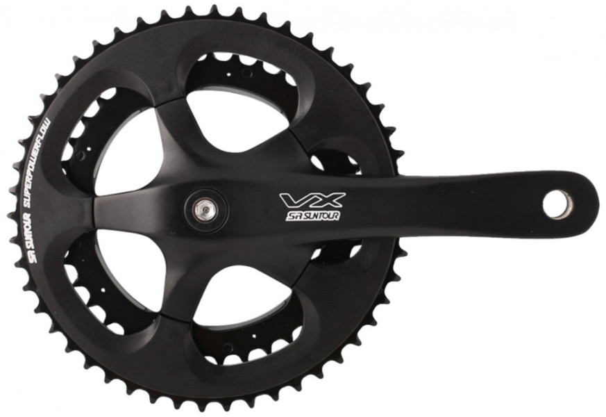 Шатун SR Suntour CW16 VX PD PBBG 170 53/39, чорний
