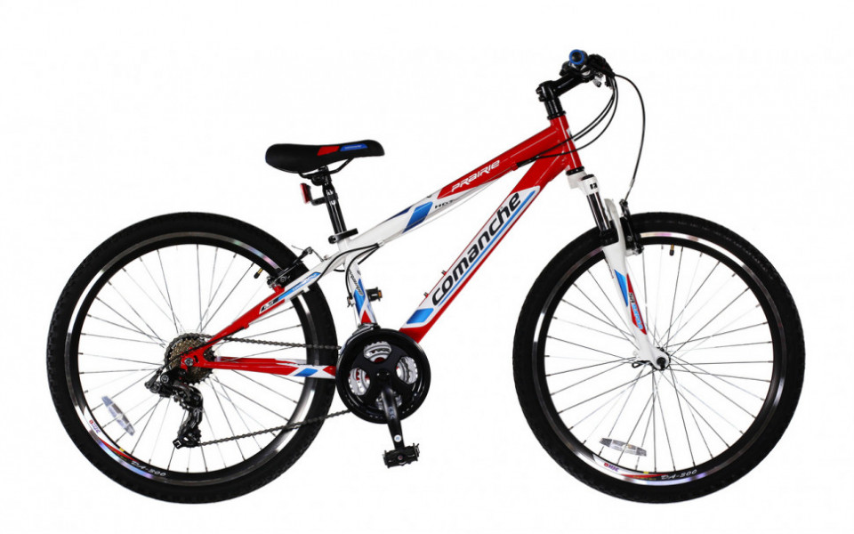 Велосипед Comanche Prairie 1.0 15", красный-синий