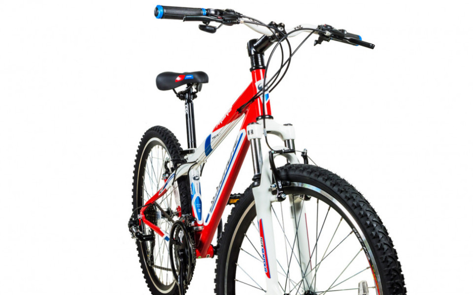 Велосипед Comanche Prairie 1.0 15", красный-синий