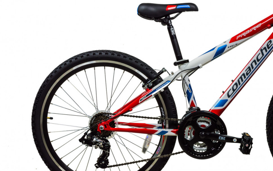 Велосипед Comanche Prairie 1.0 15", красный-синий