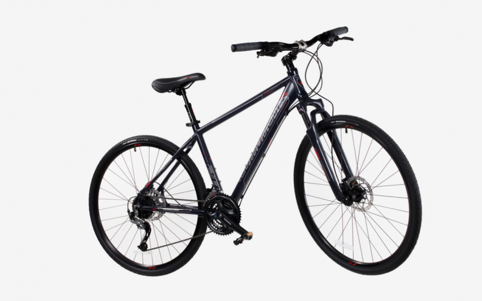 Велосипед Comanche Hurricane Cross 18", синій-білий