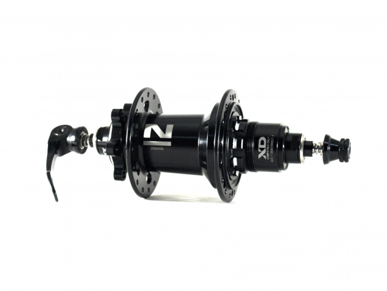 Втулка задняя Novatec XD642SB/A ABG QR S11 32H, черный