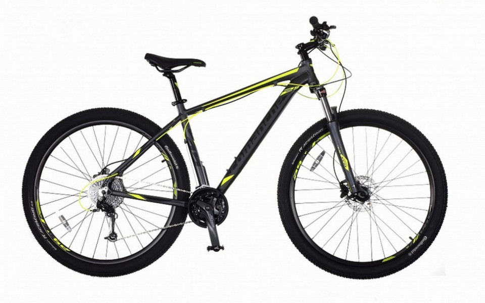 Велосипед Comanche Backfire 29 23", сірий-жовтий