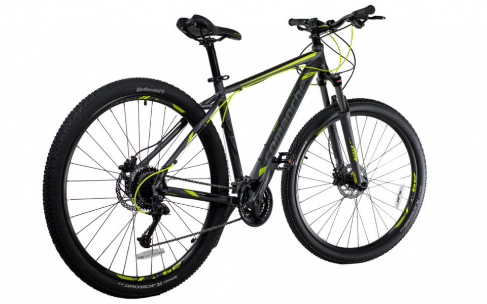 Велосипед Comanche Backfire 29 23", сірий-жовтий