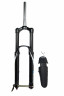 Вилка SR Suntour SF19 Durolux36 Boost R2C2 PCS TI 15QLC2 110 27.5" 180, чорний