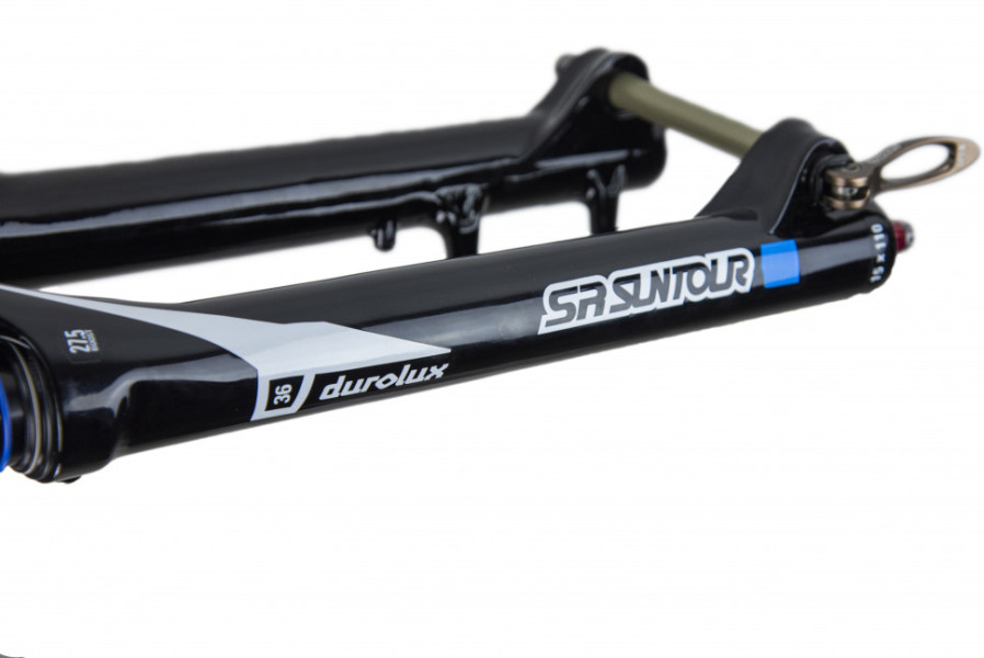Вилка SR Suntour SF19 Durolux36 Boost R2C2 PCS TI 15QLC2 110 27.5" 180, чорний