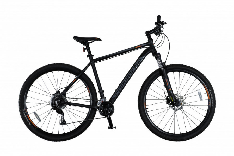Велосипед Comanche Hurricane 29 S-PRO 19", чорний-сірий