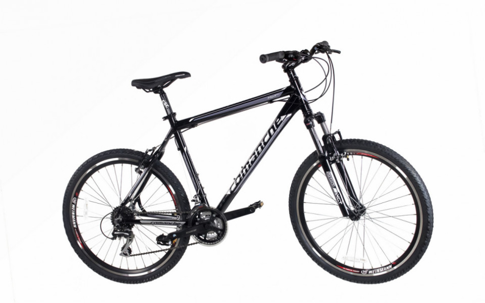 Велосипед Comanche Tomahawk 20.5", черный-серебристый