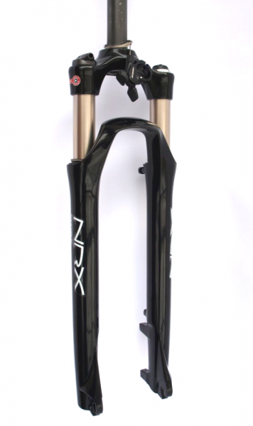 Вилка SR Suntour SF13 NRX D DS RL AIR 700C 75, чорний