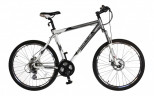 Велосипед Comanche Niagara Disc 20.5", серебристый-белый