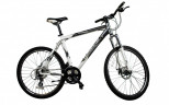 Велосипед Comanche Niagara Disc 20.5", серебристый-белый