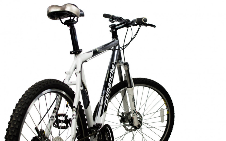 Велосипед Comanche Niagara Disc 20.5", серебристый-белый