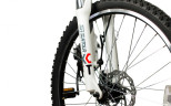 Велосипед Comanche Niagara Disc 20.5", серебристый-белый