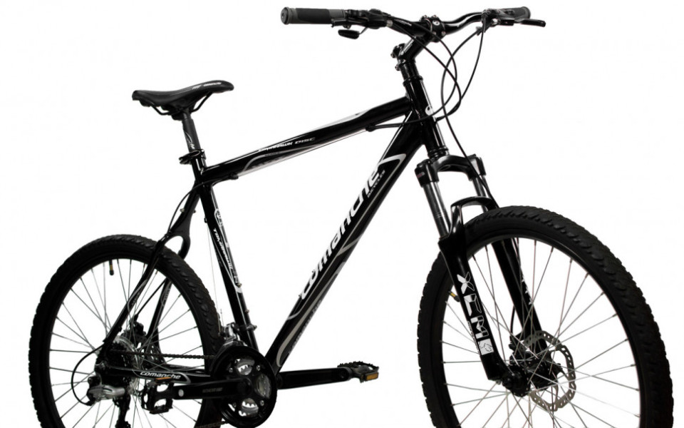Велосипед Comanche Tomahawk Disc 20.5", серый-черный