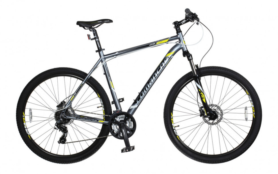 Велосипед Comanche Niagara 29 Comp 23", серый-желтый