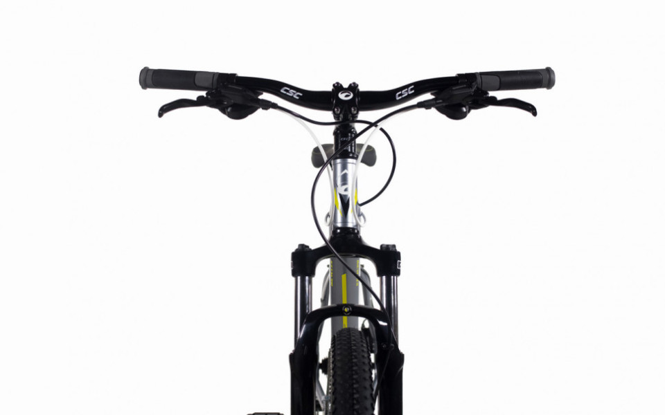Велосипед Comanche Niagara 29 Comp 23", серый-желтый