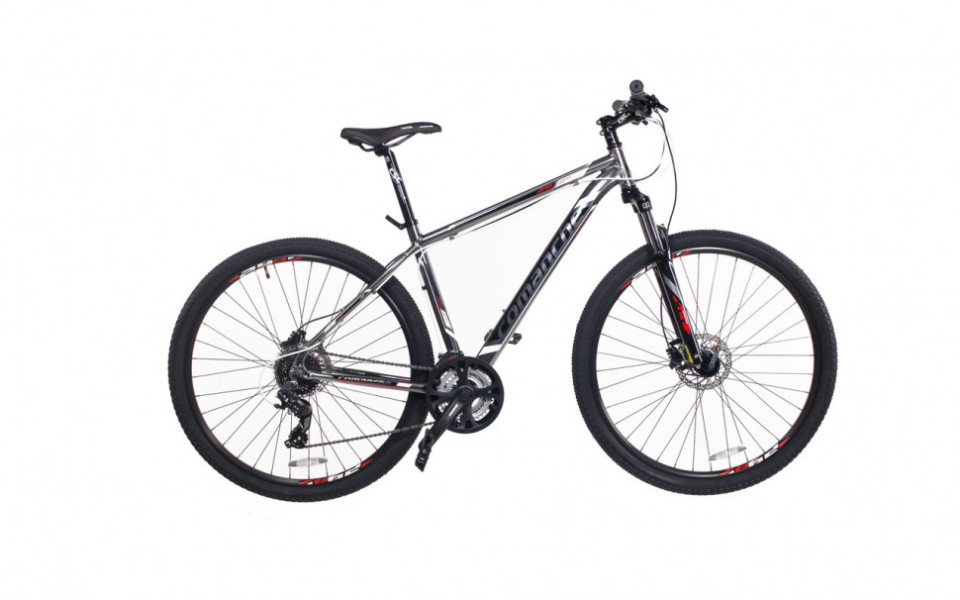 Велосипед Comanche Niagara 29 Comp 23", титановый-белый