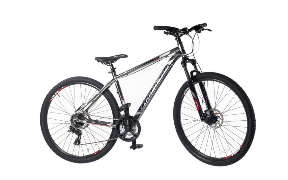 Велосипед Comanche Niagara 29 Comp 23", титановый-белый