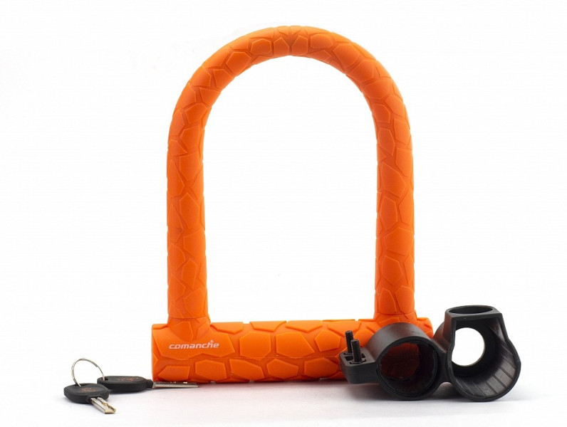 Замок под ключ CSC U-Lock L 12/20, оранжевый