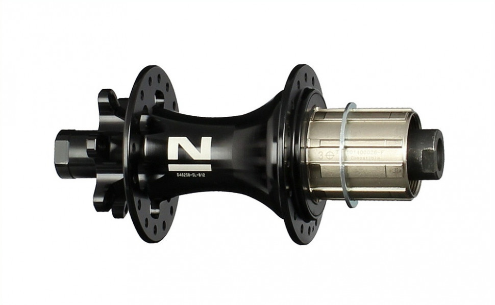Втулка задняя Novatec D462SB SL X12 S3S 11S 36H, черный