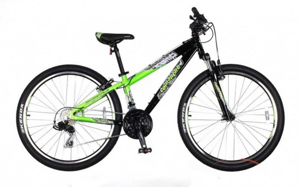 Велосипед Comanche Ontario Comp 13", черный-зеленый