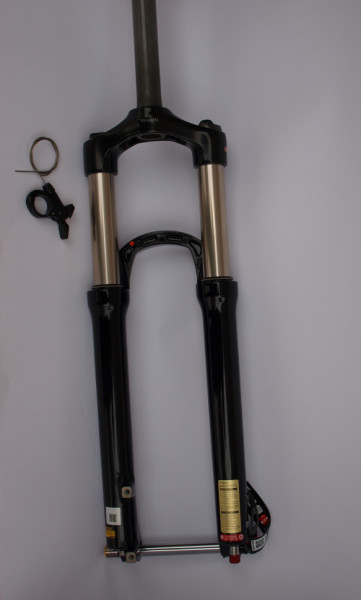 Вилка SR Suntour SF15 XCR DS RL R AIR 15QLC32 27.5" 100, чорний