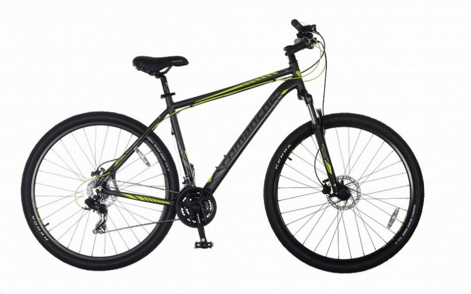 Велосипед Comanche Prairie 29 Comp 23", сірий-зелений